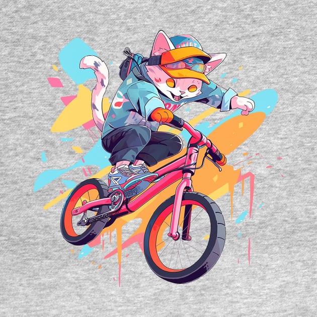 cat biker by dorapeterx